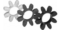 Соединительная муфта эластичная при кручении / с эластомерным соединением / с губками / для трансмиссионного вала