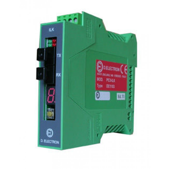 Цифровой модуль входа/выхода / аналоговый / Ethernet / на DIN-рейке
