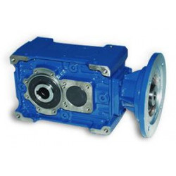 Редуктор с крутящим моментом / с винтовой зубчатой передачей / ортогональный / промышленный