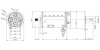 Моторедуктор 50 - 100 Вт / 10 - 50 Вт / 5 - 10 Nm / DC