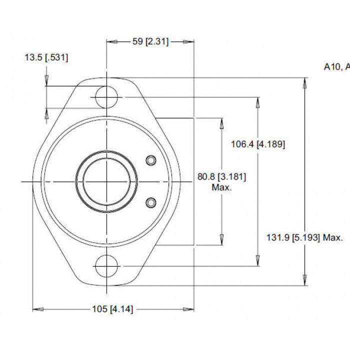 Шестеренчатый гидравлический двигатель / низкая скорость / с большим моментом