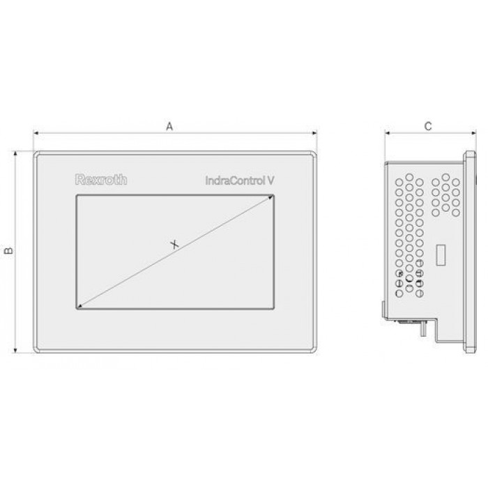 Терминал с сенсорным экраном / встраиваемый / 320 x 240 / ARM Cortex-A8