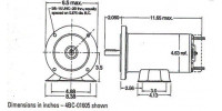 Электродвигатель синхронный Imperial Electric серии 4Bx0160