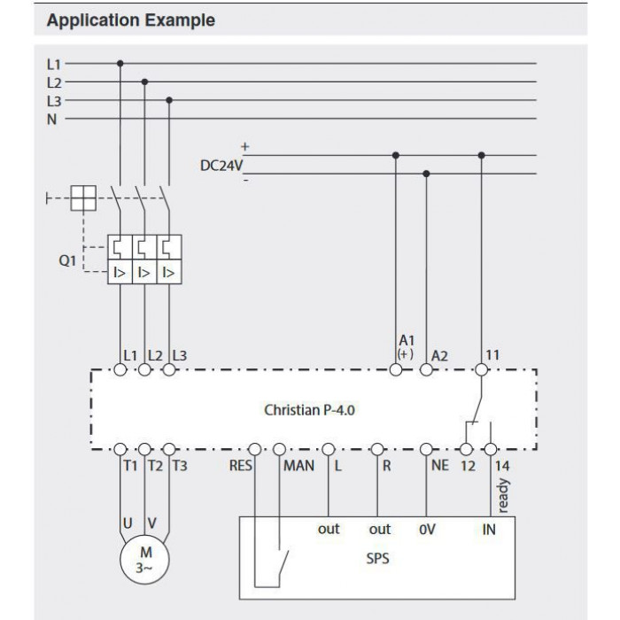 Устройство плавного пуска для двигателя TELE Haase Steuergeraete GmbH серии Soft Starter Christian P4.0
