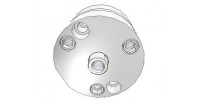 Пневматический цилиндр / поршневый / компактный / IP69K