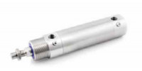 Пневматический цилиндр / двойной эффект / из нержавеющей стали Пневматический цилиндр / двойной эффект / из нержавеющей стали