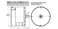 Электродвигатель синхронный Imperial Electric серии P18xx0