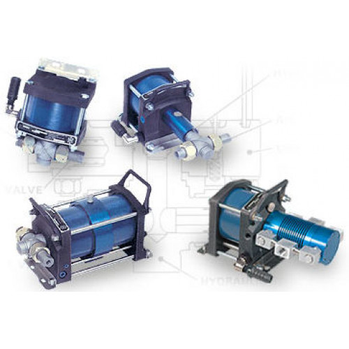 Гидравлический насос с воздушным наполнением