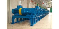 Компрессор для газа / фиксированный / с электродвигателем / лопастный