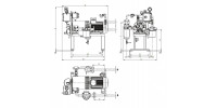 Компрессор для биогаза / стационарный / с электродвигателем / лопастный